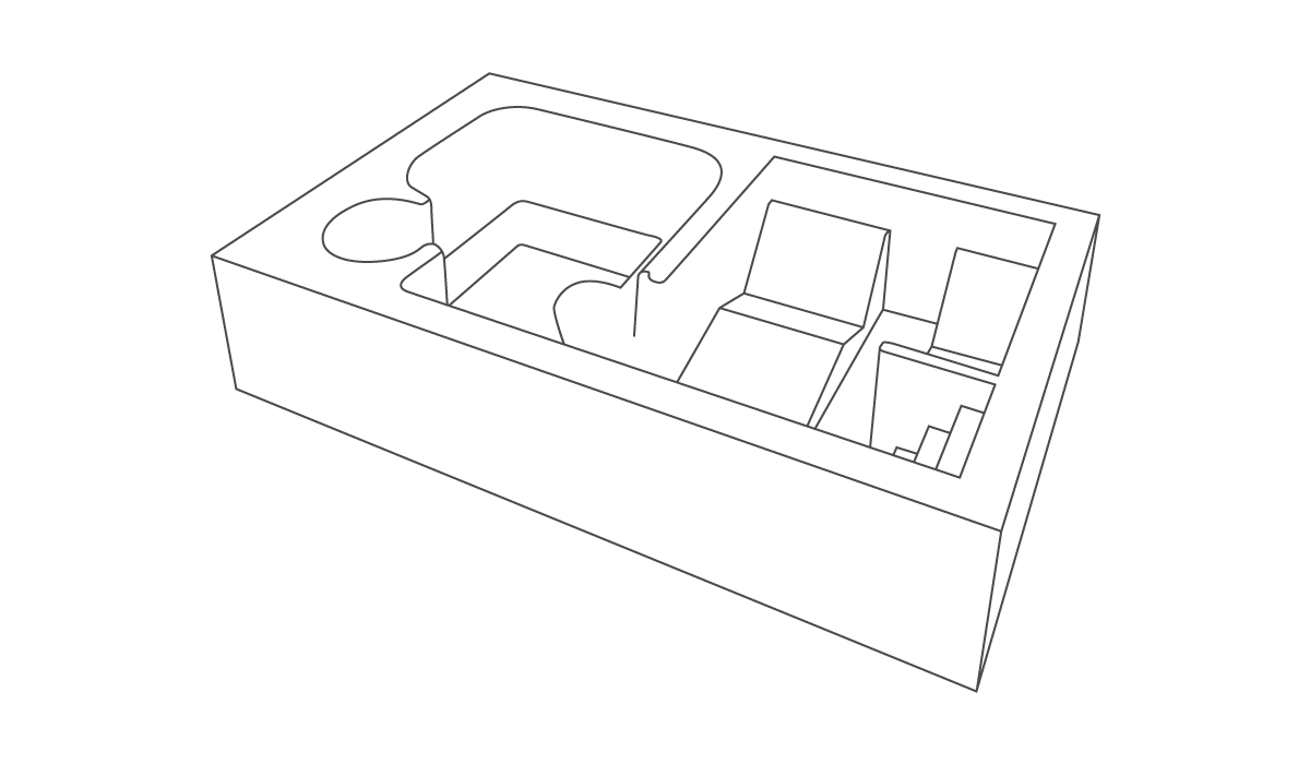 Hot tub with ergonomic seatings - La Veneta Forme